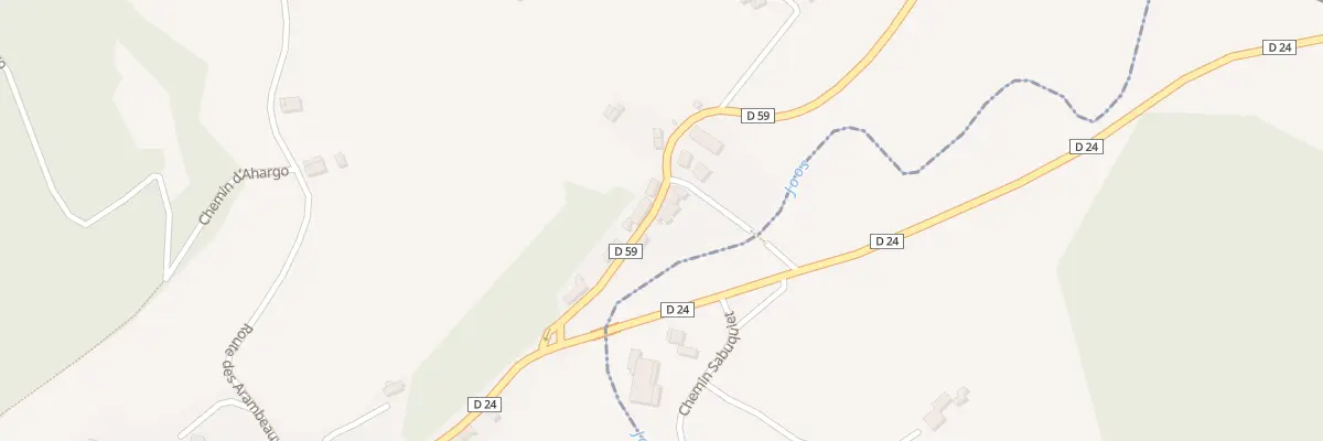 Plan du 6 Rte Principale à Barcus