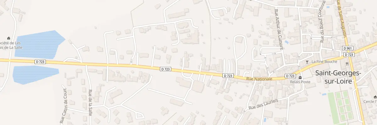 Plan du 86 Rue Nationale à Saint-Georges-sur-Loire