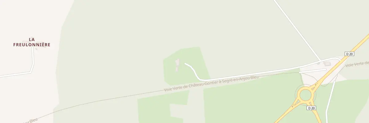 Plan du 1 Les Chesnaies à Chemazé