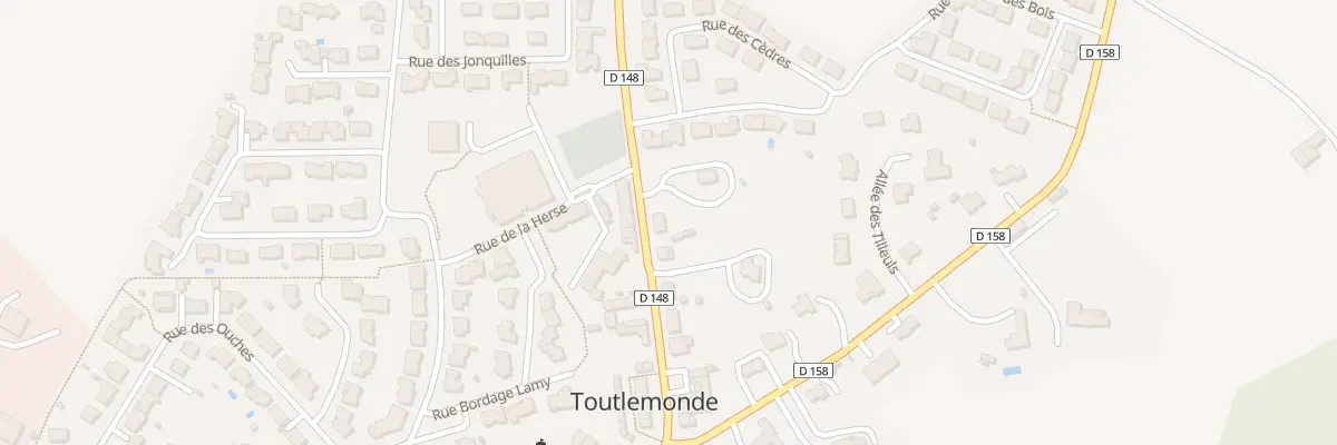 Plan du 14 Rue marthe formon à Toutlemonde