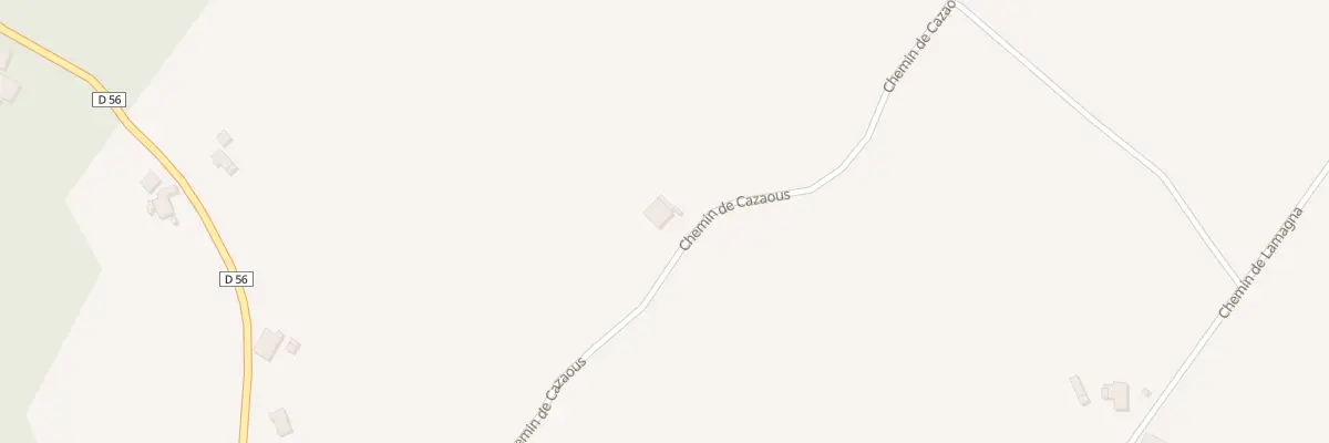 Plan du 481 Che de Cazaous à Bonnut