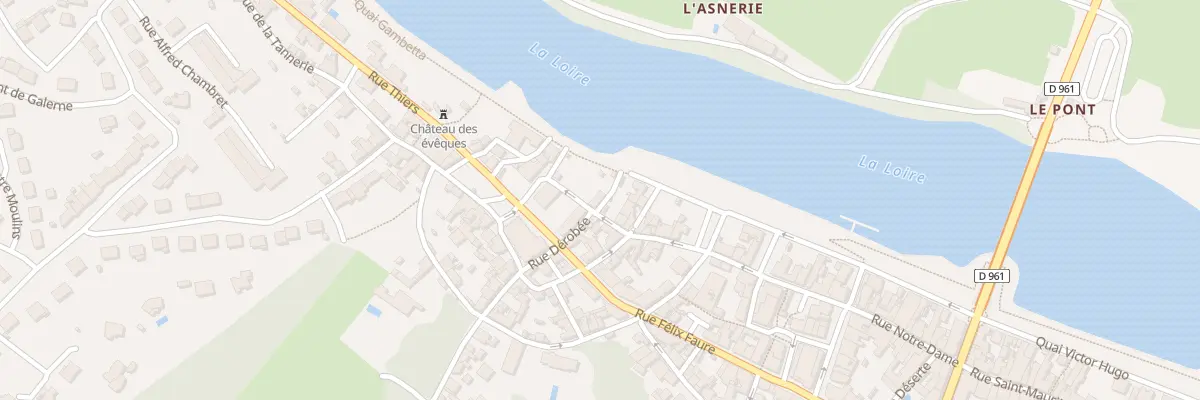 Plan du 46 Rue Notre-Dame à Chalonnes-sur-Loire