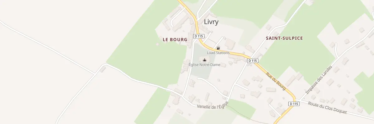 Plan du 76 Ven de l’Eglise - Livry à Caumont-sur-Aure
