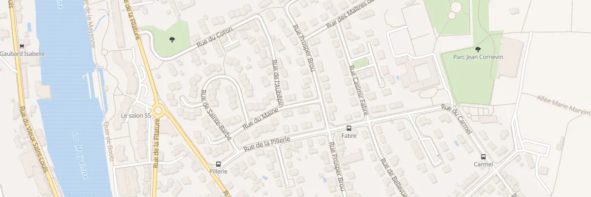 Plan du 6 Rue du Maine à Laval