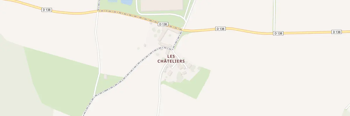 Plan du 6 Rue des Chateliers à Rétaud