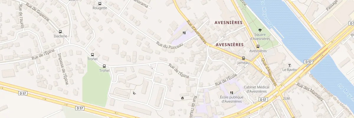 Plan du 13B Rue du Ponceau à Laval