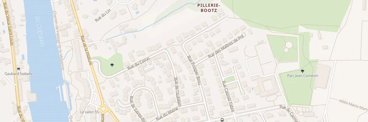 Plan du 115 Rue Prosper Brou à Laval