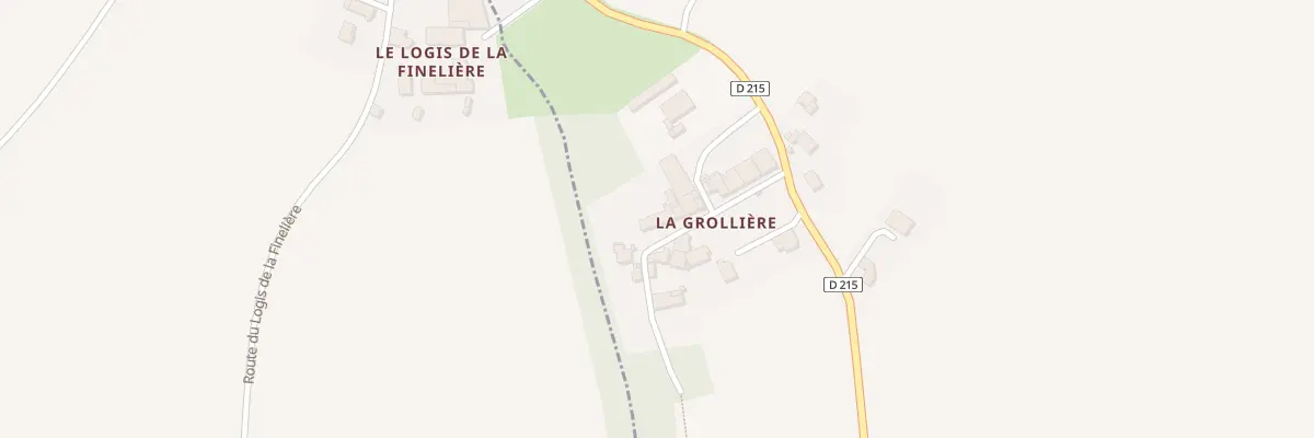 Plan du 2 La Grolliere à Puy-du-Lac
