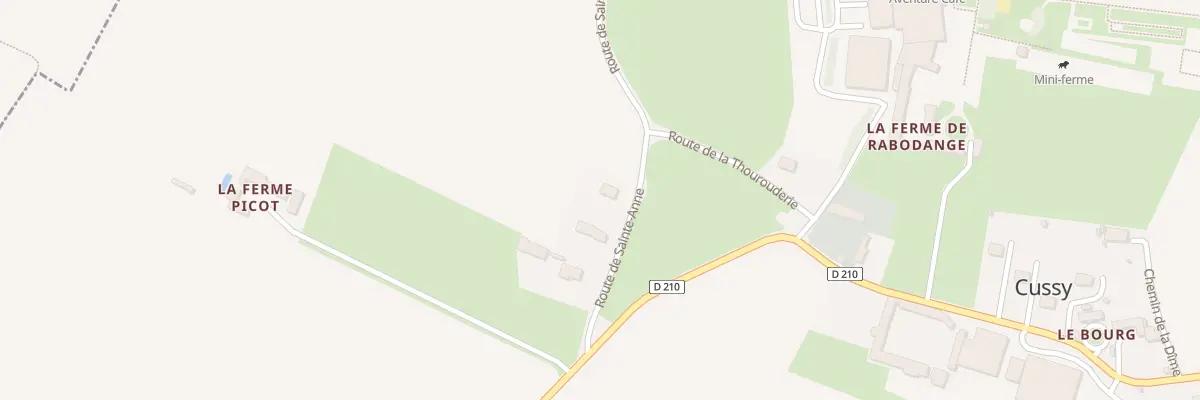 Plan du 5062F La Ferme Picot à Cussy