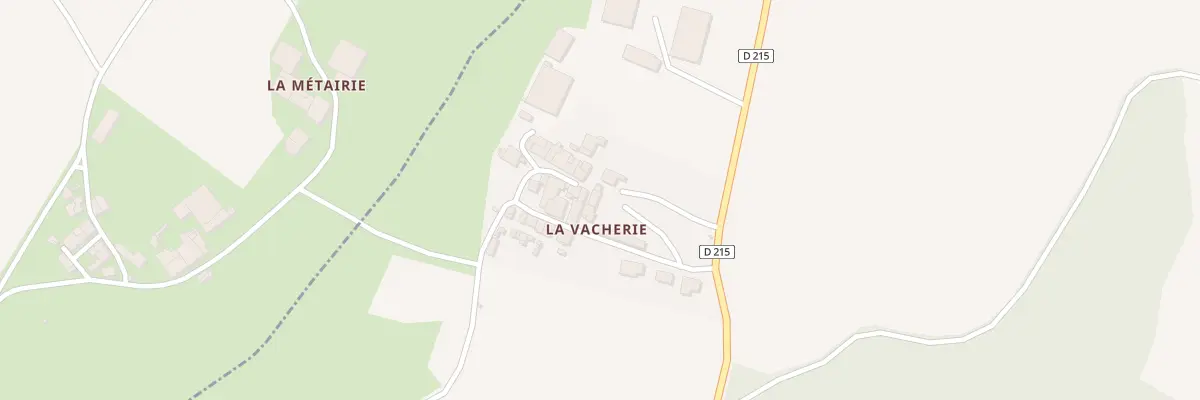 Plan du 2 La Vacherie à Puy-du-Lac
