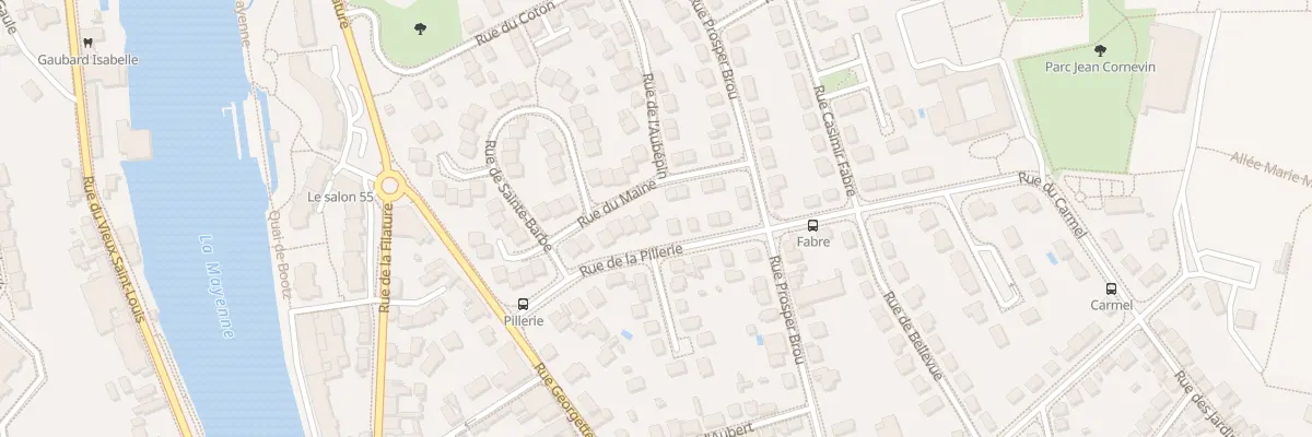 Plan du 15 Rue du Maine à Laval