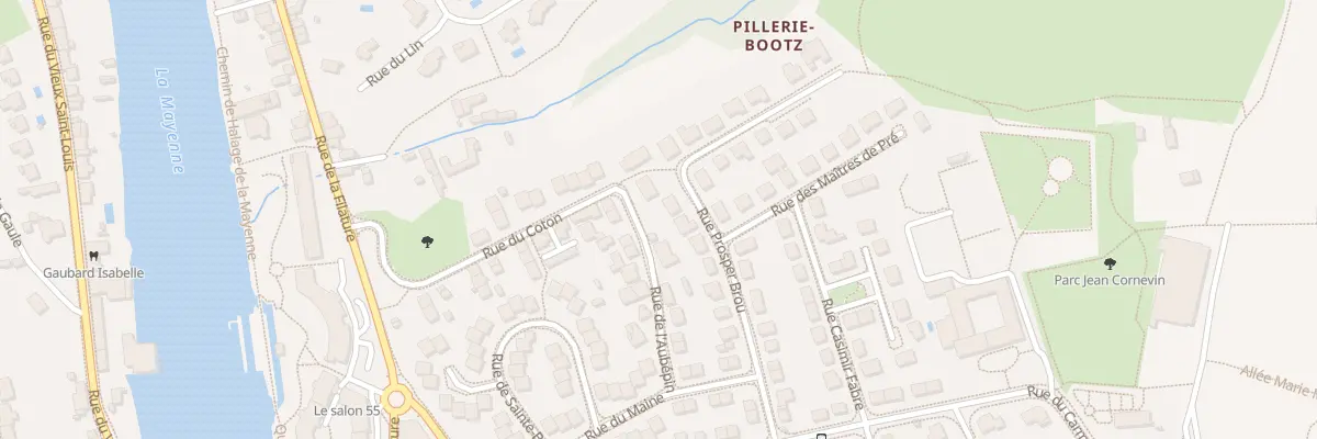 Plan du 121 Rue Prosper Brou à Laval