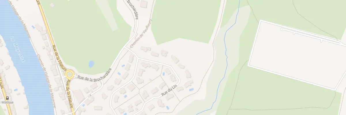 Plan du 48 Rue du Lin à Laval