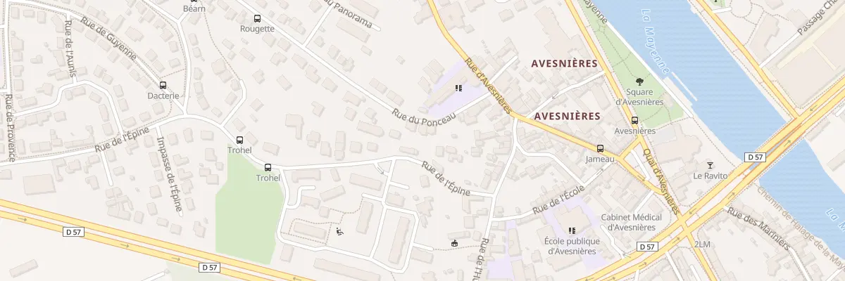 Plan du 17 Rue du Ponceau à Laval