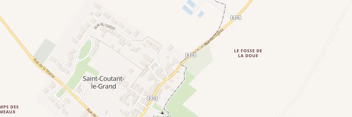 Plan du 35 Rue de l’Eglise à Saint-Coutant-le-Grand
