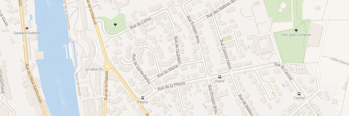 Plan du 14 Rue du Maine à Laval