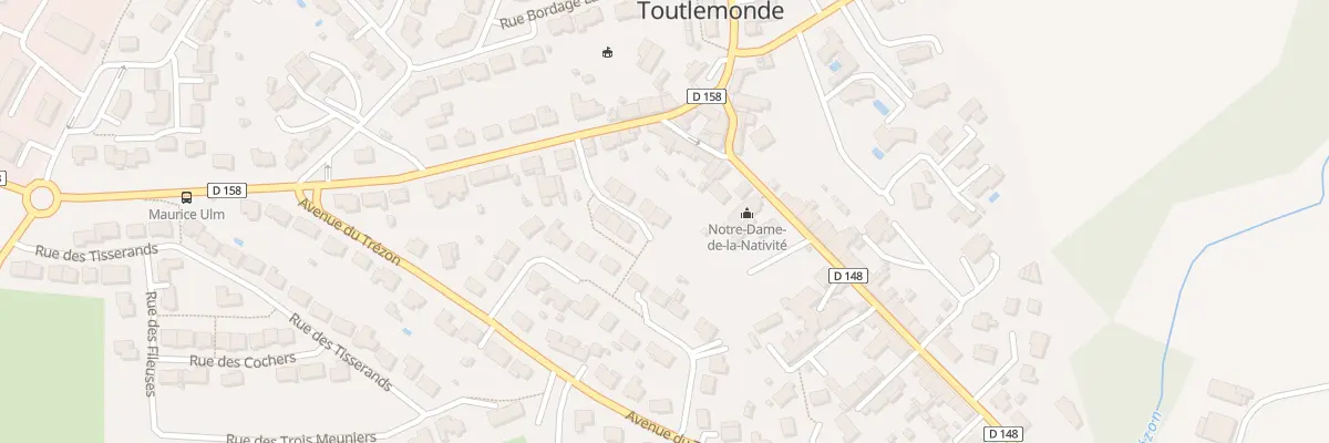Plan du 7 All du Chemin Bleu à Trémentines