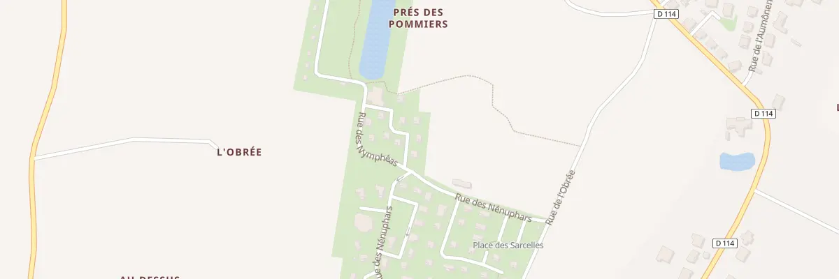 Plan du 18 All de l’Entracte à La Devise