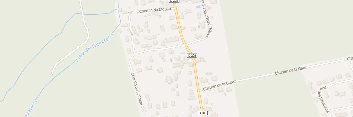 Plan du 2 Che du Moulin à Avensan