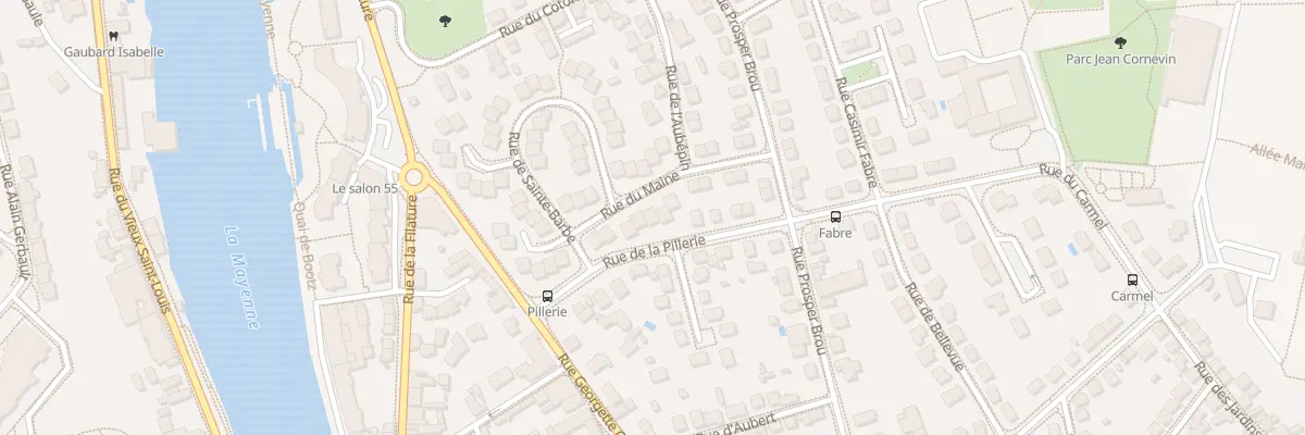 Plan du 19 Rue du Maine à Laval