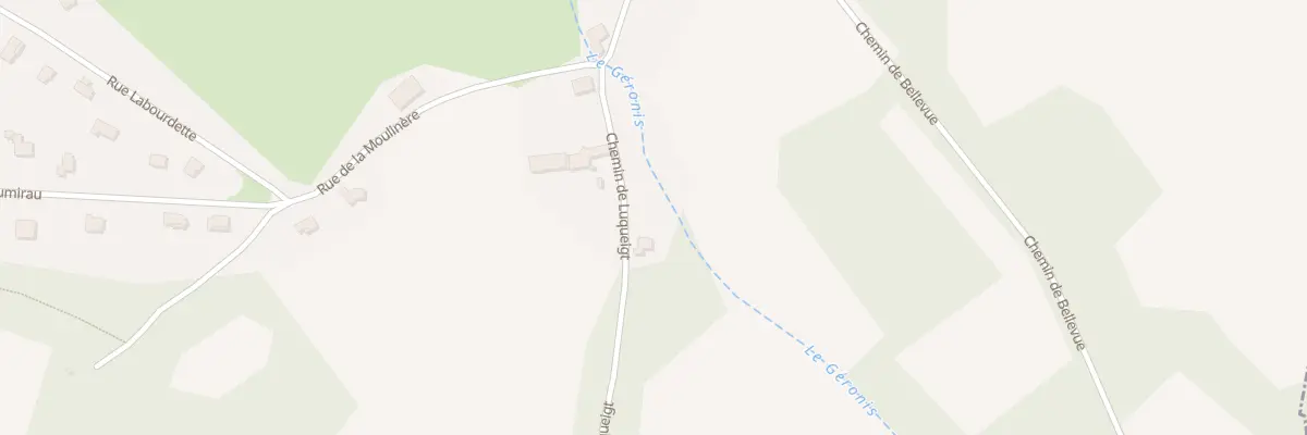 Plan du 1 Che Luqueigt à Sus