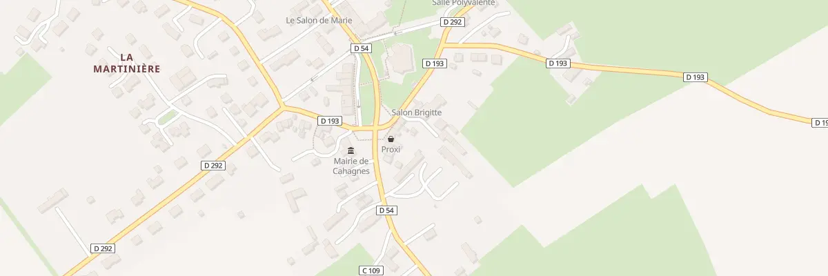 Plan du 4 Rte de Briquessard à Cahagnes