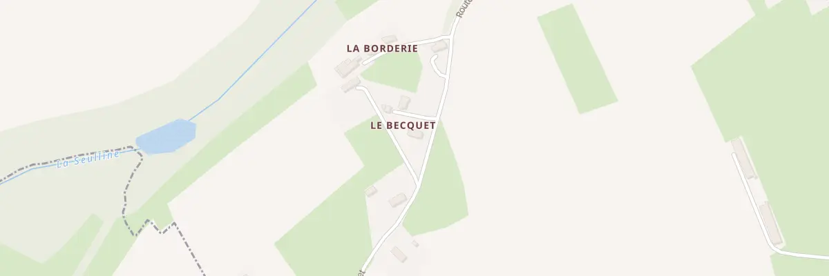 Plan du 5110 Le Parquet à Saint-Pierre-du-Fresne