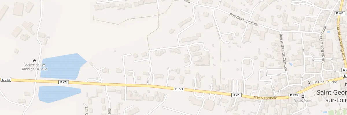Plan du 11 Rue Jacqueline Ouvrard à Saint-Georges-sur-Loire