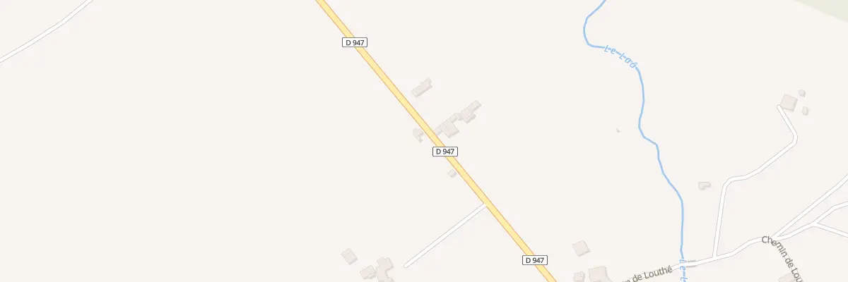 Plan du 1303 Rte d’Orthez à Loubieng