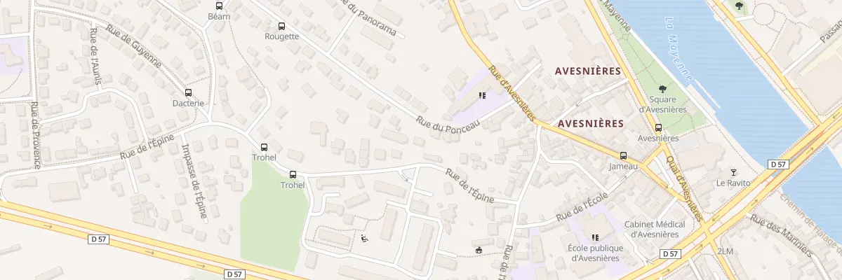 Plan du 19B Rue du Ponceau à Laval