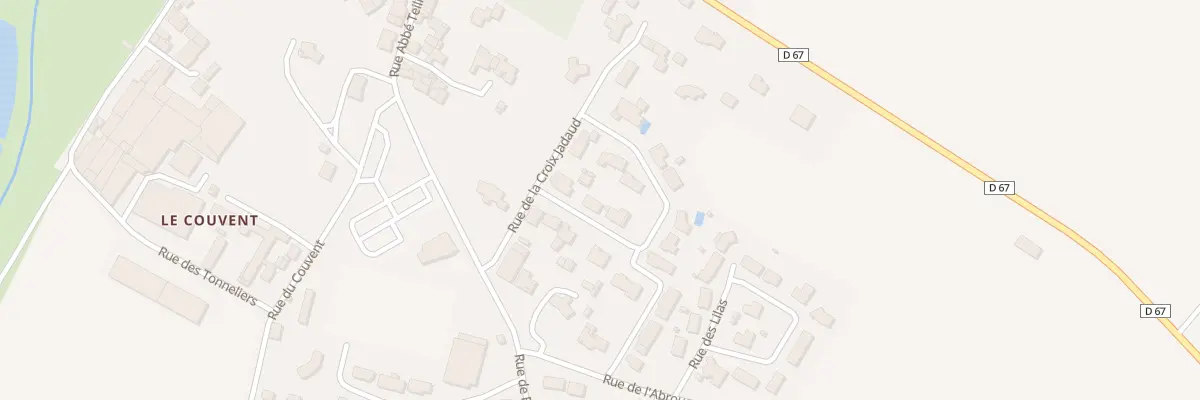 Plan du 9 Rue Jean Yole à Antigny
