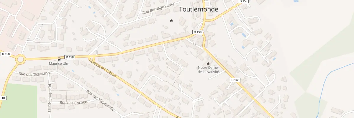 Plan du 3 All du Chemin Bleu à Toutlemonde