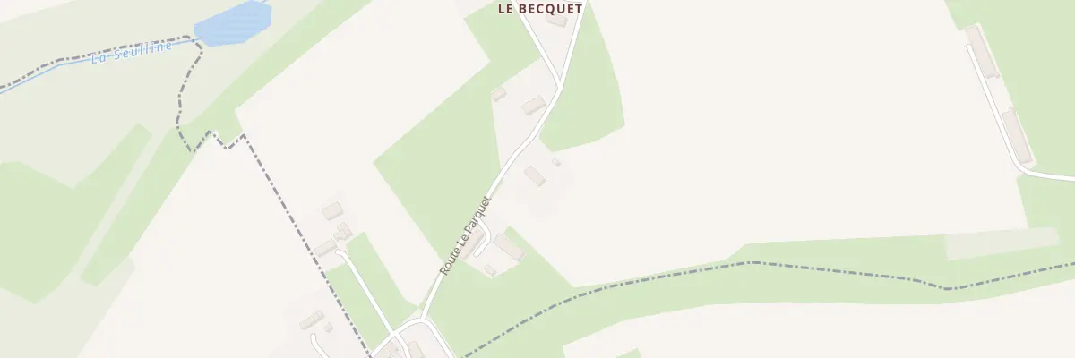 Plan du 5116 Le Parquet à Saint-Pierre-du-Fresne