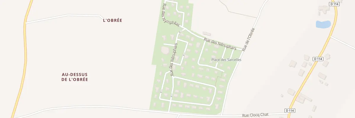 Plan du 50 All des Diables au Thym à La Devise