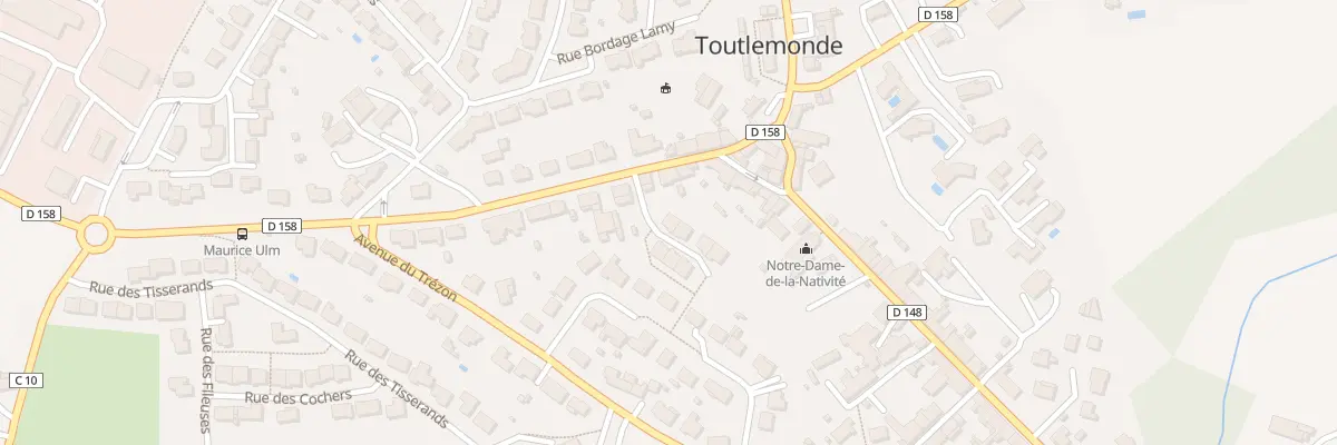 Plan du 1 All du Chemin Bleu à Trémentines