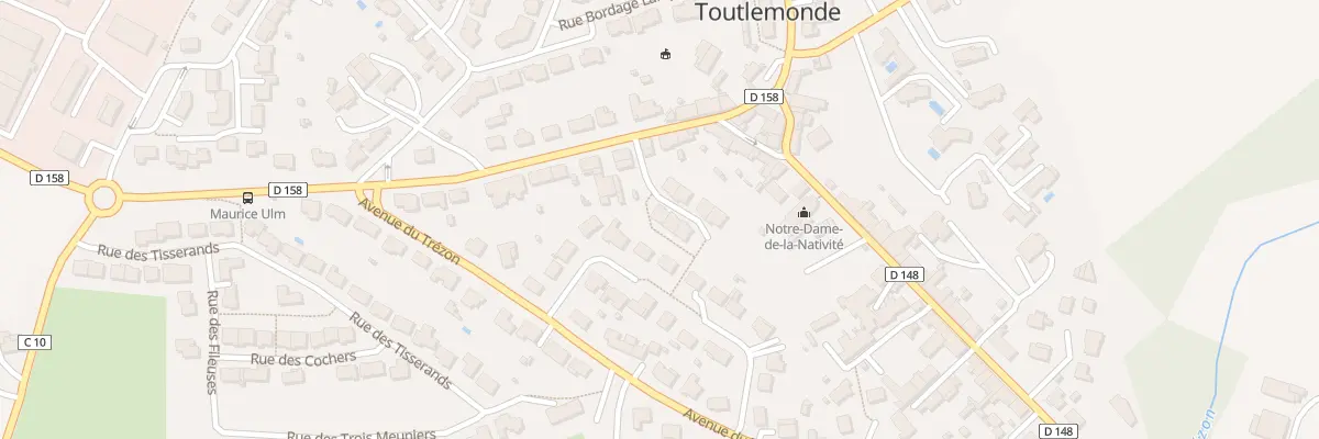 Plan du 2 All du Chemin Bleu à Montrevault-sur-Èvre