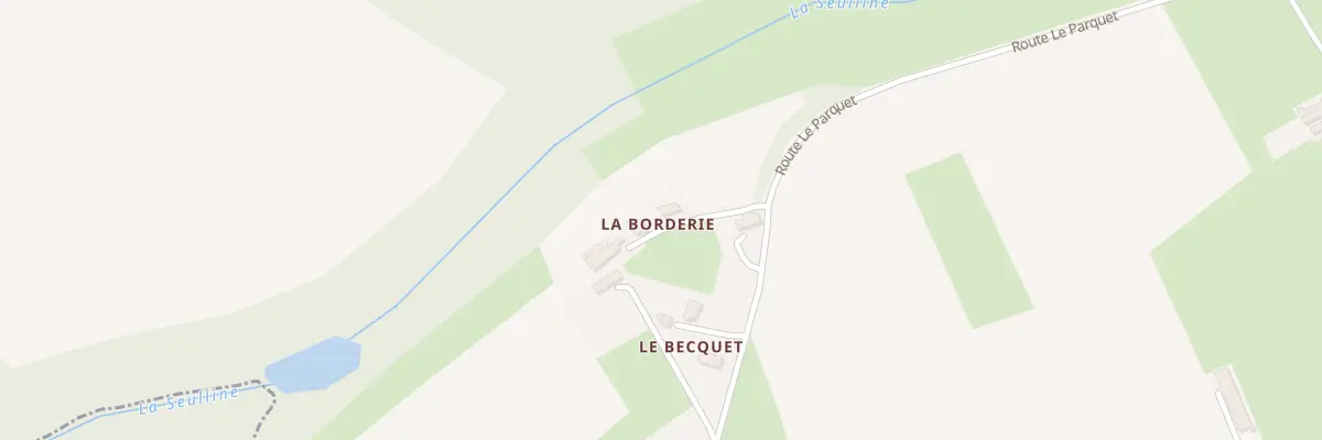 Plan du 696 Rte le Parquet à Saint-Pierre-du-Fresne