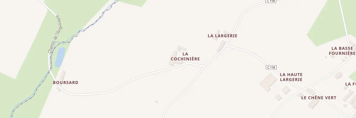 Plan du 5195 La Cochinière à Menomblet