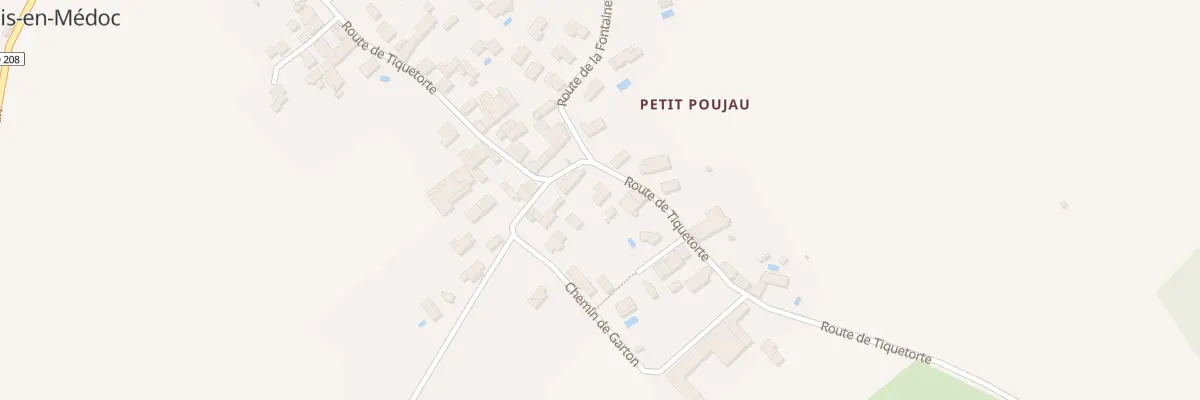 Plan du 69 Rte de Tiquetorte à Moulis-en-Médoc