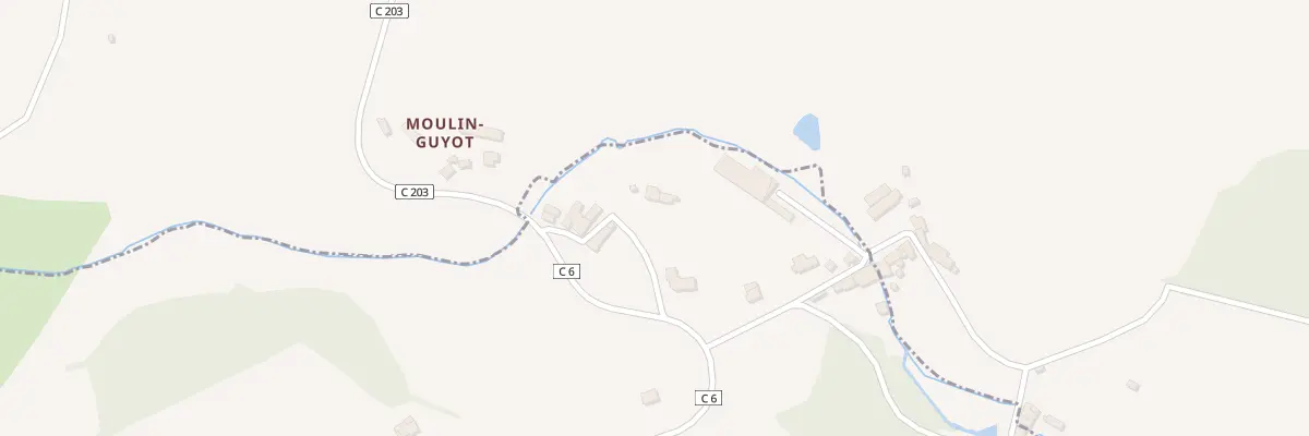 Plan du 5428 Le Moulin Guyot à Montournais