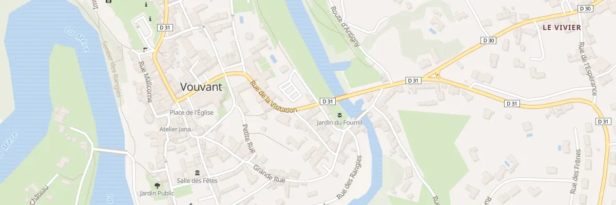 Plan du 7 Pl Saint-louis à Vouvant