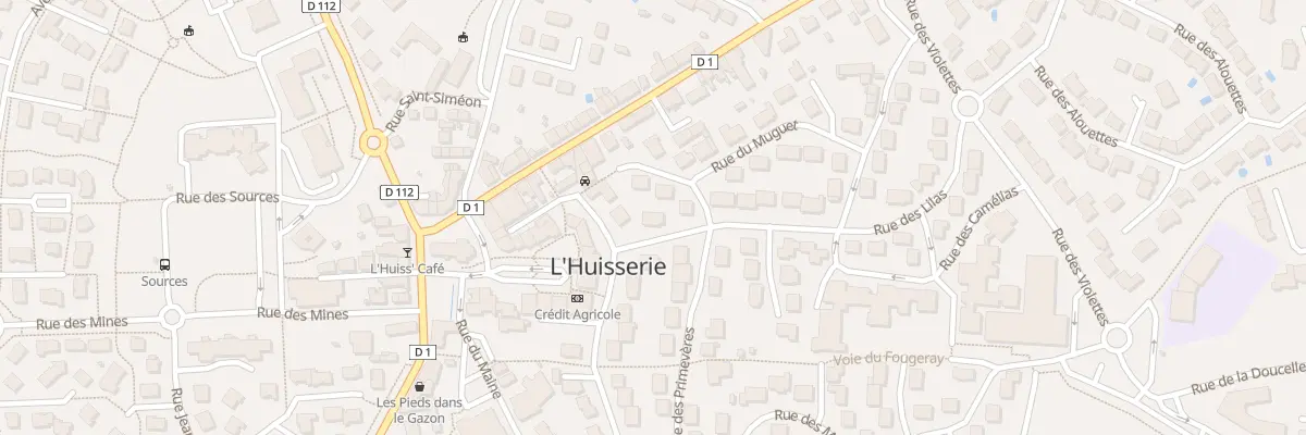 Plan du 41 Rue des Lilas à L’Huisserie