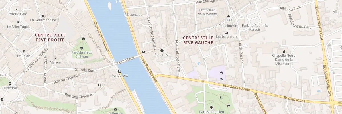 Plan du 4 Imp Ambroise Paré à Laval