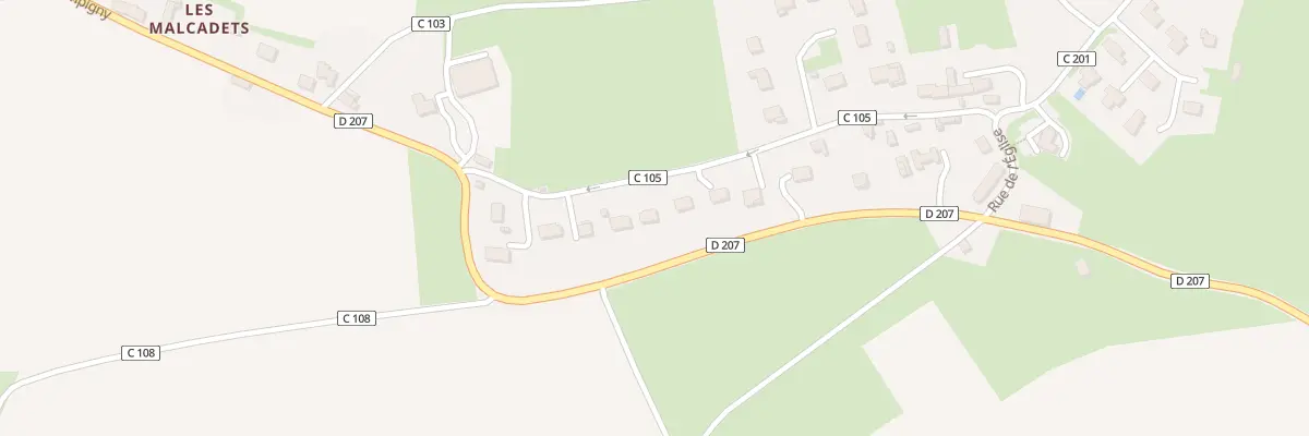 Plan du 5094 L’Eglise à Agy