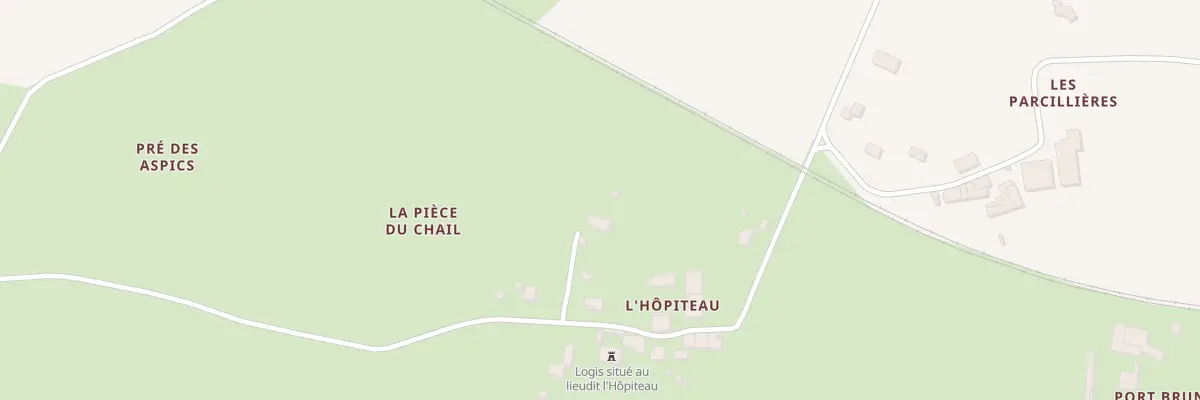 Plan du 15 Rue du Château à Bords