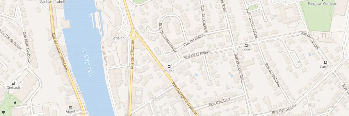 Plan du 33 Rue du Maine à Laval