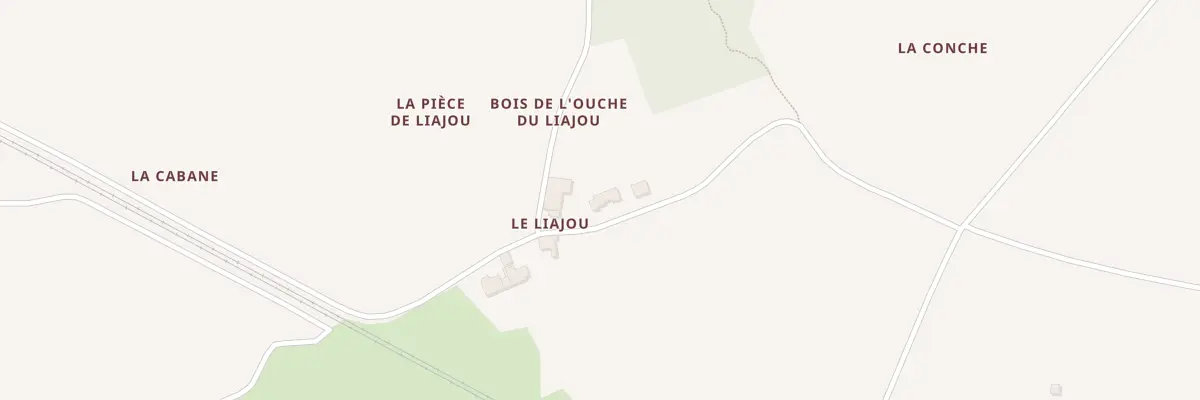 Plan du 3 Le Liajou à Bords