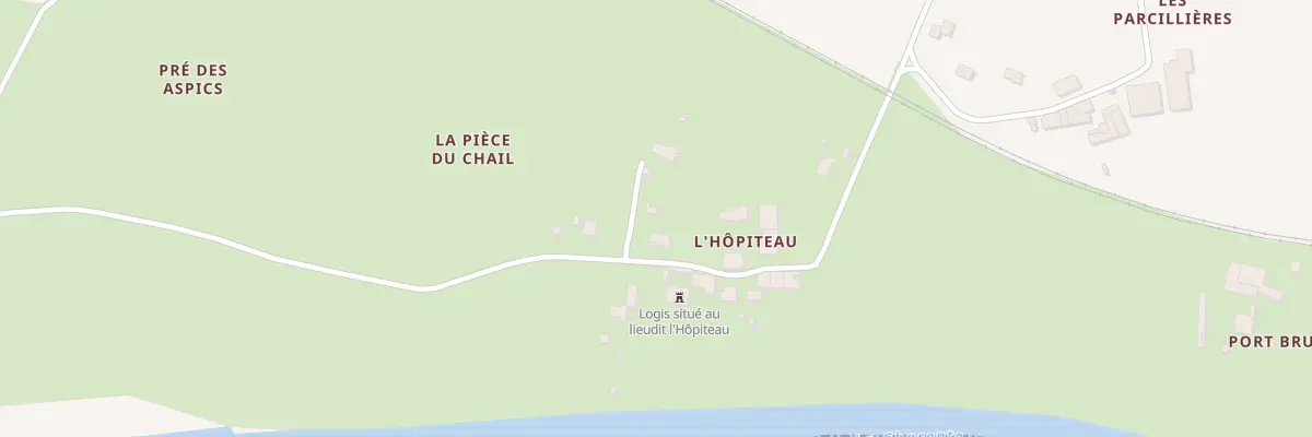 Plan du 13 Rue du Château à Bords