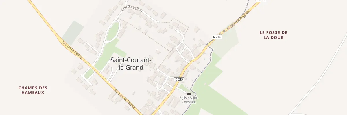 Plan du 7 Rue des Hirondelles à Saint-Coutant-le-Grand