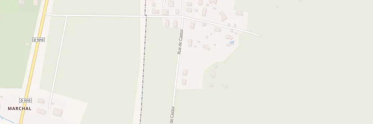 Plan du 97 Rue de Castor au Barp
